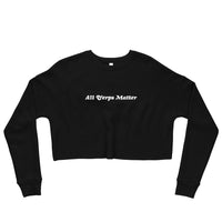 All Terps Matter Crop Sweatshirt