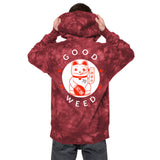 Champion "Good Weed Lucky Cat" Tie-Dye Hoodie